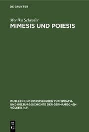 Cover von Mimesis und Poiesis
