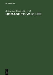 Cover von Homage to W. R. Lee