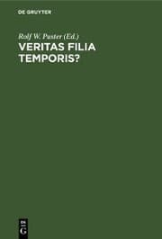 Cover von Veritas filia temporis?