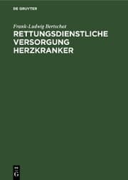 Cover von Rettungsdienstliche Versorgung Herzkranker