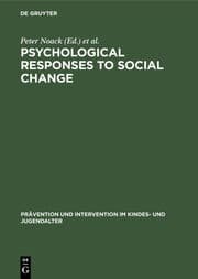 Cover von Psychological Responses to Social Change