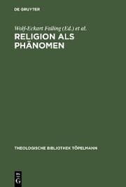Cover von Religion als Phänomen