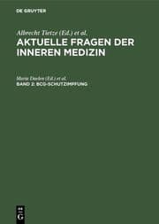 Cover von BCG-Schutzimpfung