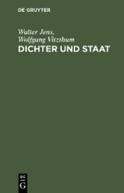 Cover von Dichter und Staat