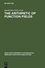 Cover von The Arithmetic of Function Fields