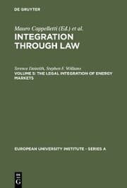 Cover von The Legal Integration of Energy Markets