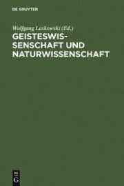 Cover von Geisteswissenschaft und Naturwissenschaft