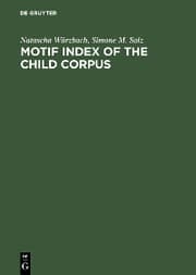 Cover von Motif Index of the Child Corpus