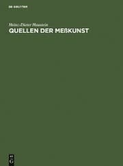 Cover von Quellen der Meßkunst
