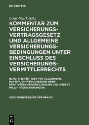 Cover von §§ 149 - 158a VVG (Allgemeine Haftpflichtversicherung ohne Kraftverkehrsversicherung und andere Pflichtversicherungen)