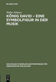 Cover von König David - Eine Symbolfigur in der Musik