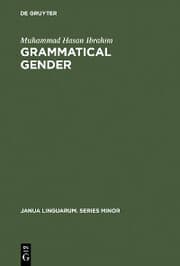 Cover von Grammatical Gender