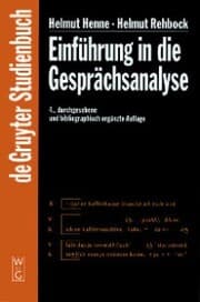 Cover von Einführung in die Gesprächsanalyse