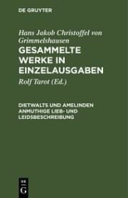 Cover von Dietwalts und Amelinden anmuthige Lieb- und Leidsbeschreibung