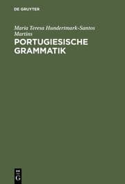 Cover von Portugiesische Grammatik