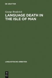 Cover von Language Death in the Isle of Man