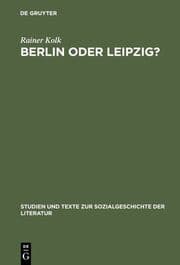 Cover von Berlin oder Leipzig?