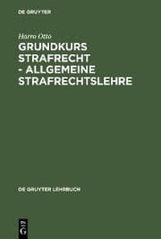 Cover von Grundkurs Strafrecht - Allgemeine Strafrechtslehre