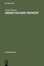 Cover von Genetisches Prinzip