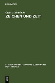 Cover von Zeichen und Zeit
