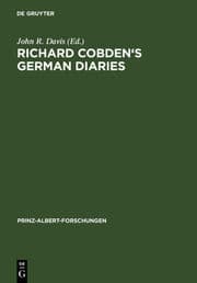 Cover von Richard Cobden's German Diaries