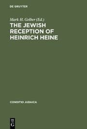 Cover von The Jewish Reception of Heinrich Heine