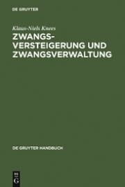 Cover von Zwangsversteigerung und Zwangsverwaltung