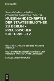 Cover von Katalog und Einführung
