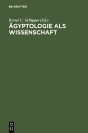 Cover von Ägyptologie als Wissenschaft