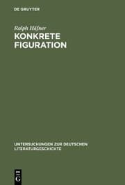 Cover von Konkrete Figuration