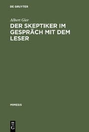 Cover von Der Skeptiker im Gespräch mit dem Leser