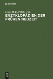 Cover von Enzyklopädien der Frühen Neuzeit