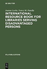 Cover von International Resource Book for Libraries Serving Disadvantaged Persons