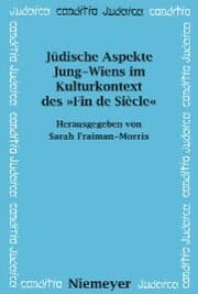 Cover von Jüdische Aspekte Jung-Wiens im Kulturkontext des »Fin de Siècle«