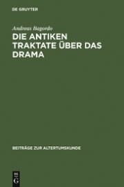 Cover von Die antiken Traktate über das Drama