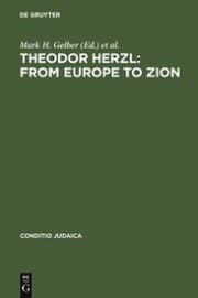 Cover von Theodor Herzl: From Europe to Zion