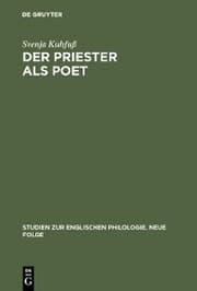 Cover von Der Priester als Poet