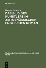 Cover von Das Bild des Künstlers im zeitgenössischen englischen Roman
