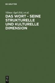 Cover von Das Wort - Seine strukturelle und kulturelle Dimension
