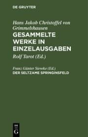 Cover von Der seltzame Springinsfeld