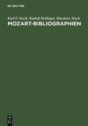 Cover von Mozart-Bibliographien