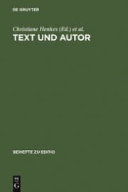 Cover von Text und Autor