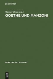 Cover von Goethe und Manzoni