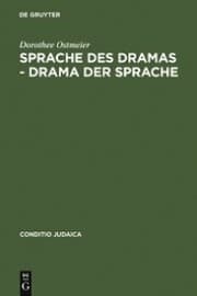 Cover von Sprache des Dramas - Drama der Sprache