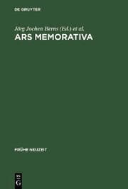 Cover von Ars memorativa