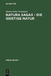 Cover von Natura sagax - Die geistige Natur