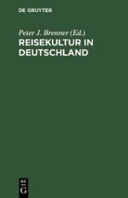 Cover von Reisekultur in Deutschland