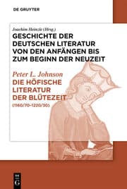 Cover von Die höfische Literatur der Blütezeit