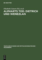 Cover von Alpharts Tod. Dietrich und Wenezlan