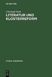 Cover von Literatur und Klosterreform